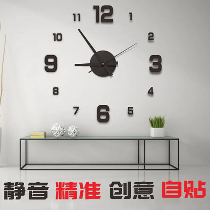 Modern Creative Quartz Wall Clock for Living Room