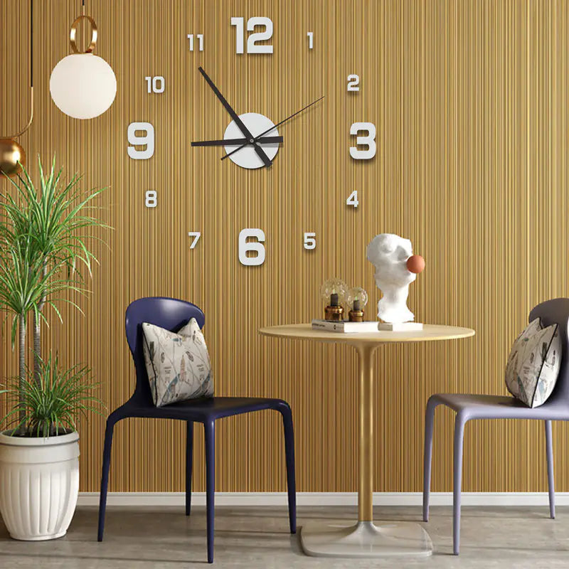 Modern Creative Quartz Wall Clock for Living Room