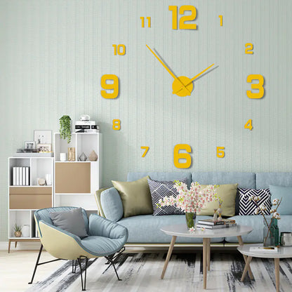 Modern Creative Quartz Wall Clock for Living Room