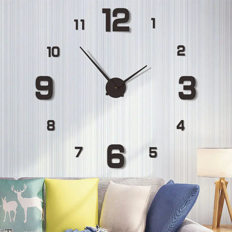 Modern Creative Quartz Wall Clock for Living Room