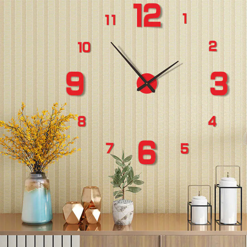 Modern Creative Quartz Wall Clock for Living Room
