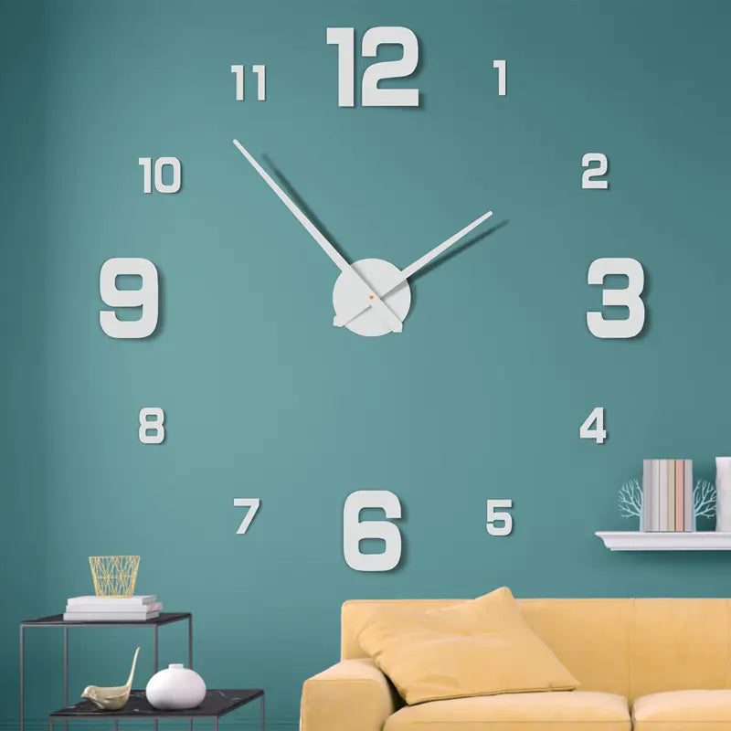 Modern Creative Quartz Wall Clock for Living Room