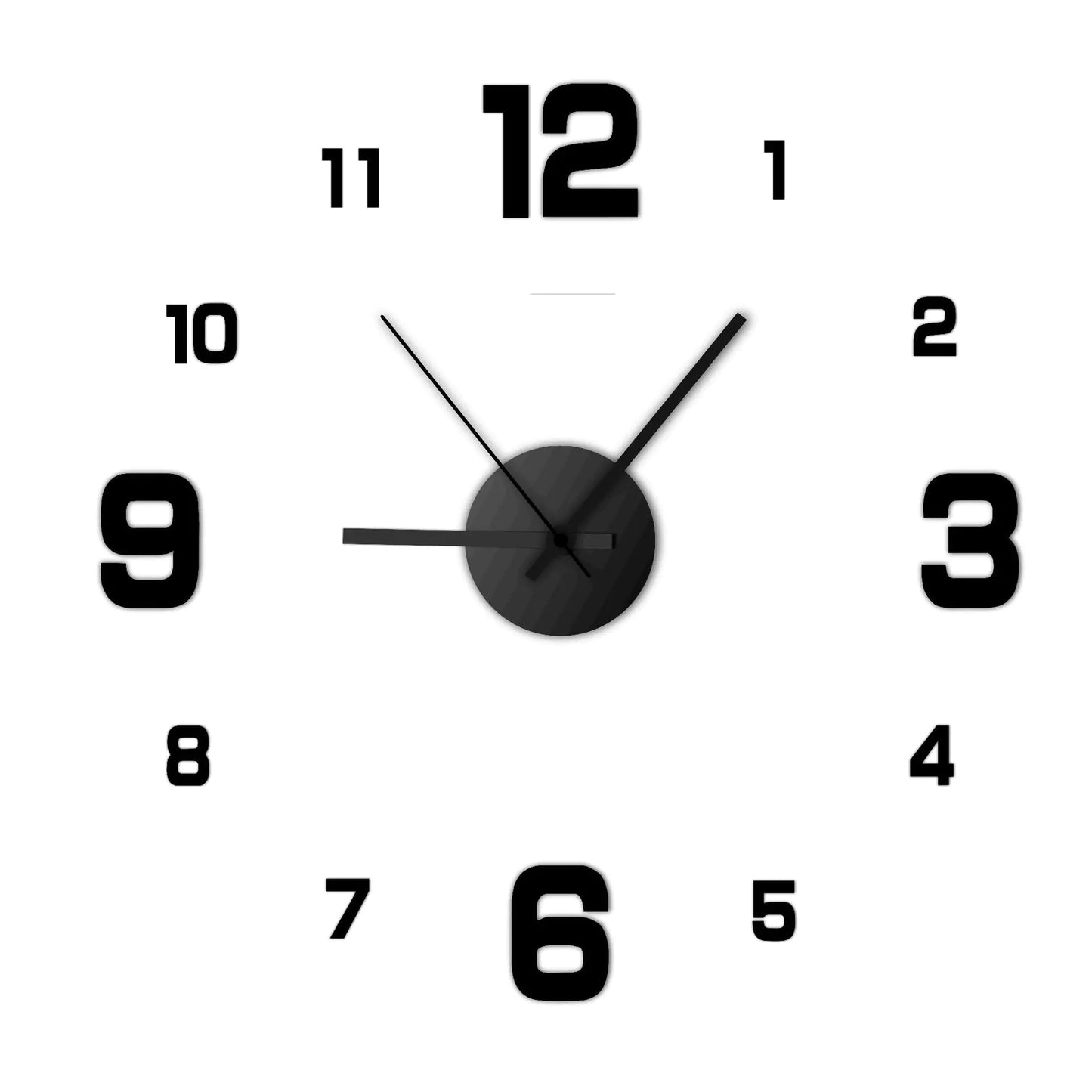 Modern Creative Quartz Wall Clock for Living Room