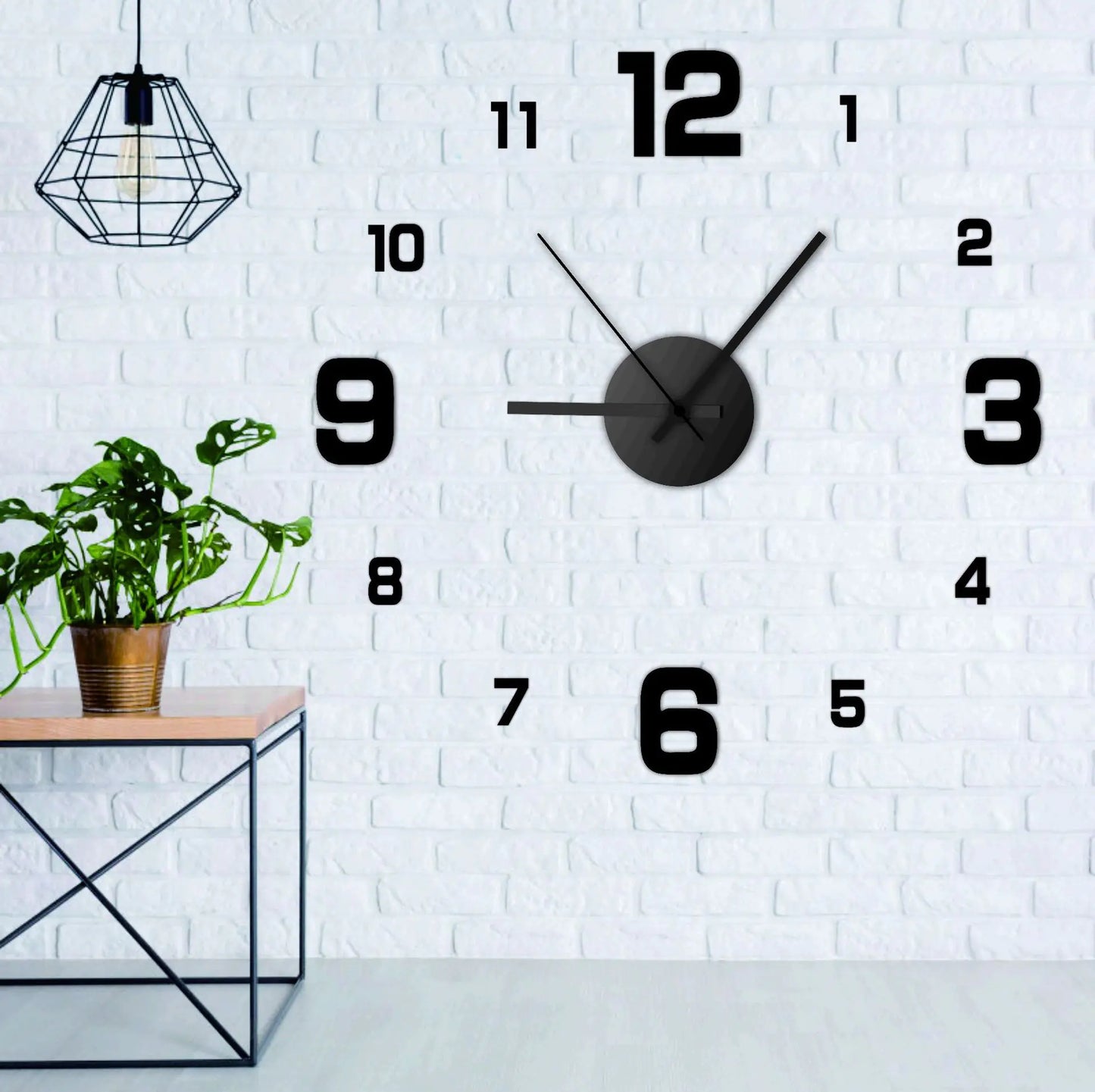Modern Creative Quartz Wall Clock for Living Room