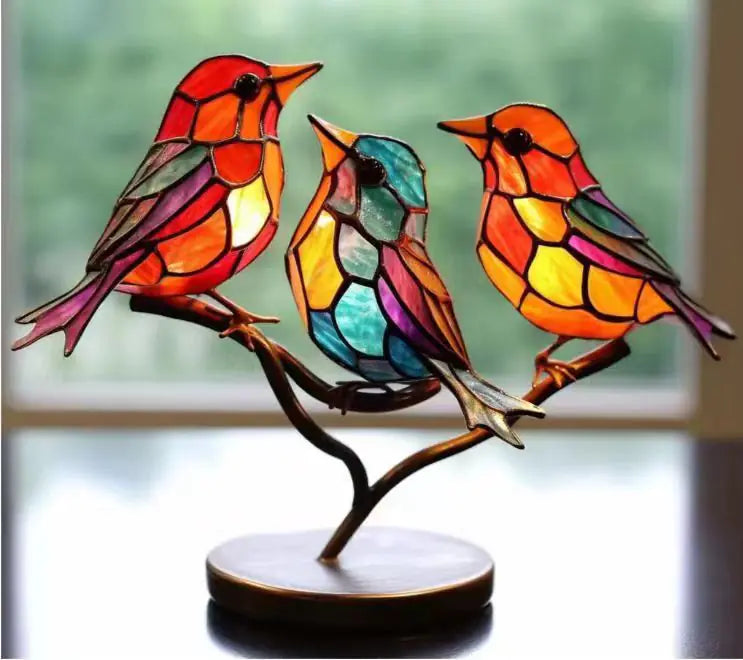 Bird Series Alloy Figurines